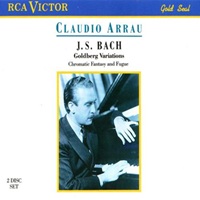 RCA Victor Gold Seal : Arrau - Bach Golberg Variations, Chromantic Fantasy